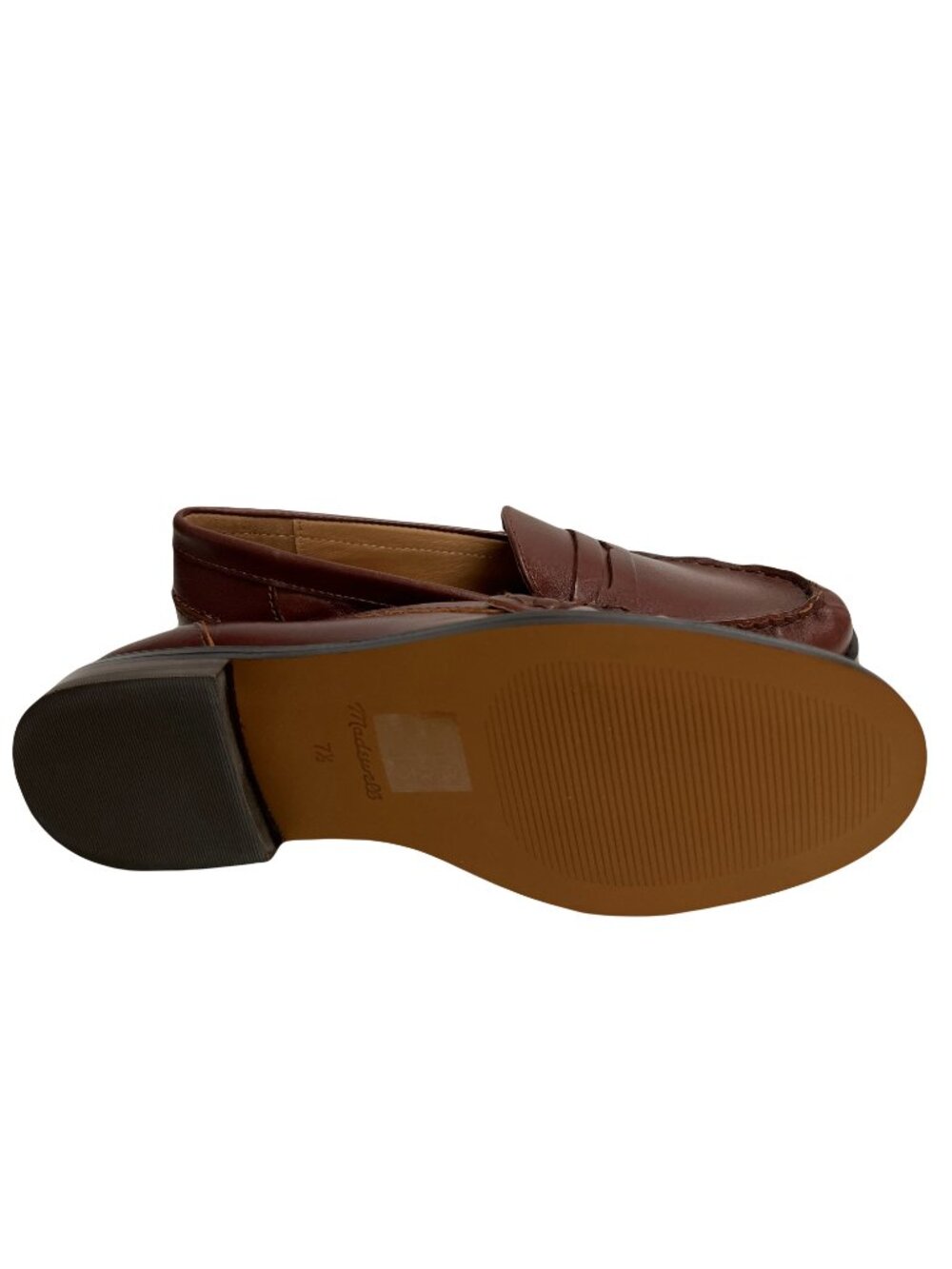Madewell NYE Penny Loafers Apple Butter Brown Size 7.5 NEW IN BOX - Picture 6 of 7